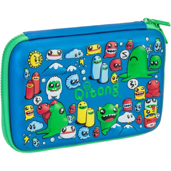 Пенал Cool For School 1 відділення з органайзером синій (QT-5622-Blue)