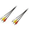 Кабель мультимедийный 3xRCA M to 3xRCA M 3.0m Piko (1283126473968)