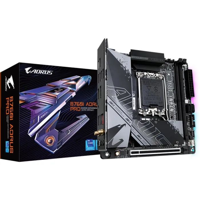 Материнская плата GIGABYTE B760I AORUS PRO изображение 2