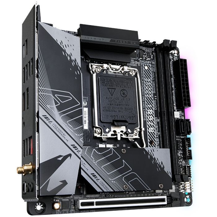 Материнская плата GIGABYTE B760I AORUS PRO изображение 3