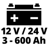 Пуско зарядное устройство Einhell CE-BC 30 M, 12/24 В, 3-600 А/г, макс. 30А (1002275) изображение 5