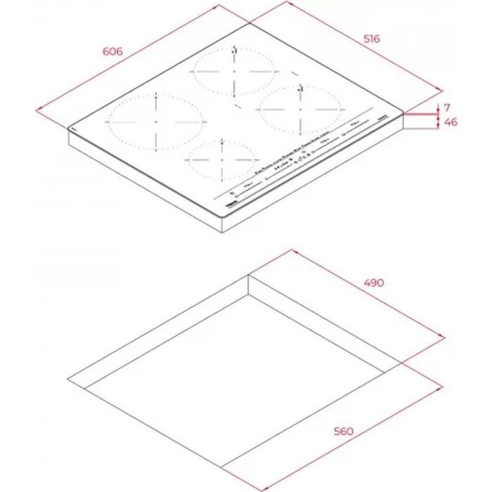 Варочная поверхность Teka ITC 64630 BK MST 112500023 изображение 5