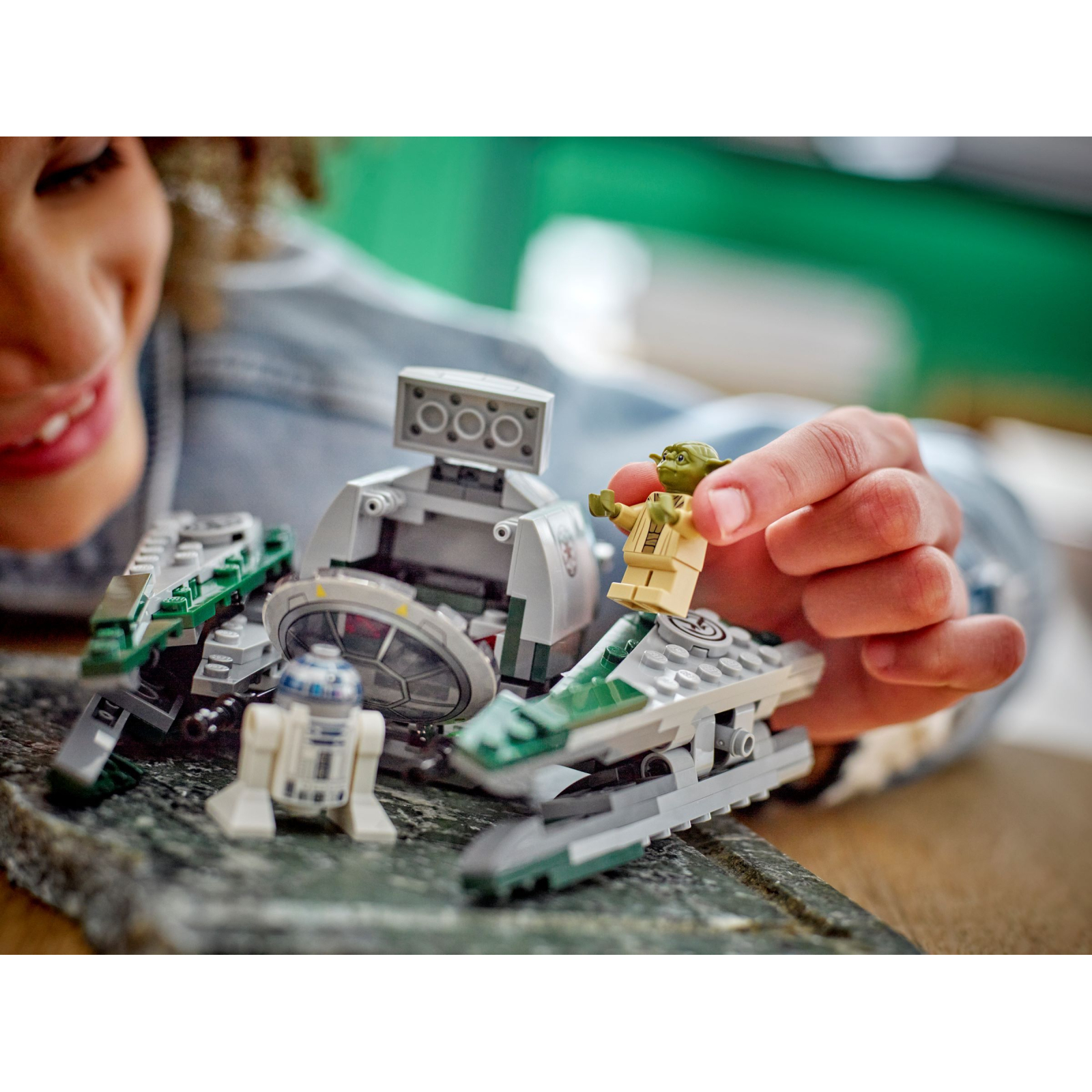 Конструктор LEGO Star Wars Джедайский истребитель Йоды 253 детали (75360) изображение 9