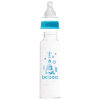 Пляшечка для годування Baboo Скляна, антиколікова, 240 мл, 3+ міс (Marine / синя) (3-119) зображення 2