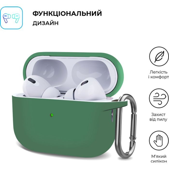 Чехол для наушников Armorstandart Hang Case для Apple AirPods Pro 2 Red (ARM68597) изображение 2