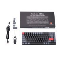 Клавиатура Keychron K3 PRO 84Key Gateron Red Low Profile QMK UA White Led Black (K3PA1_KEYCHRON) изображение 2