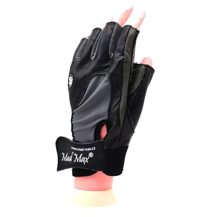 Перчатки для фитнеса MadMax MFG-820 MTi82 Black/Cool grey S (MFG-820_S) изображение 2
