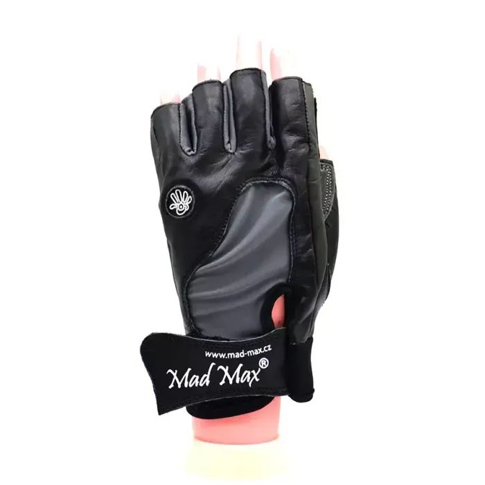 Перчатки для фитнеса MadMax MFG-820 MTi82 Black/Cool grey S (MFG-820_S) изображение 4