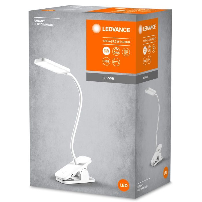 Настільна лампа LEDVANCE LED PANAN CLIP 5W 4000K (4058075747883) зображення 6