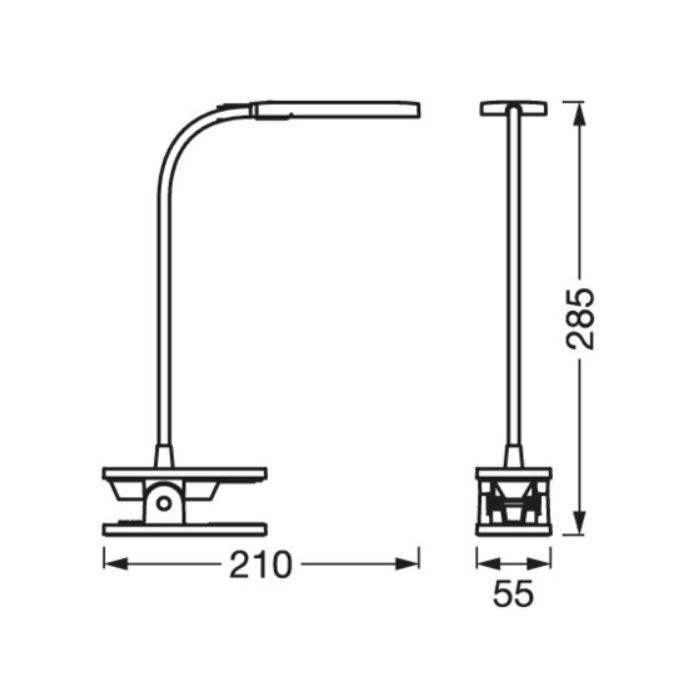 Настільна лампа LEDVANCE LED PANAN CLIP 5W 4000K (4058075747883) зображення 8