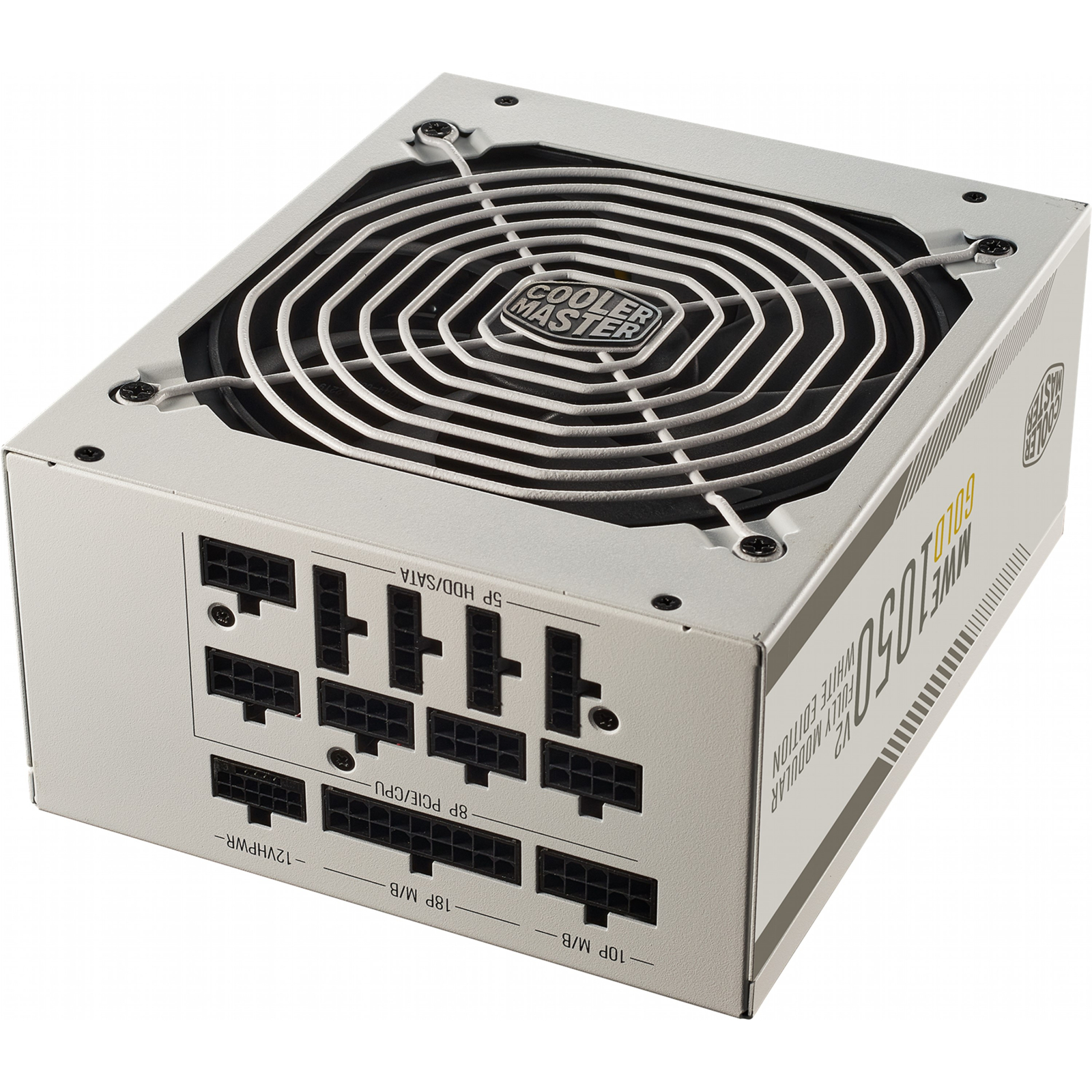 Блок питания CoolerMaster 1050W MWE Gold 1050 - V2 ATX 3.0 White Version (MPE-A501-AFCAG-3GEU) изображение 2