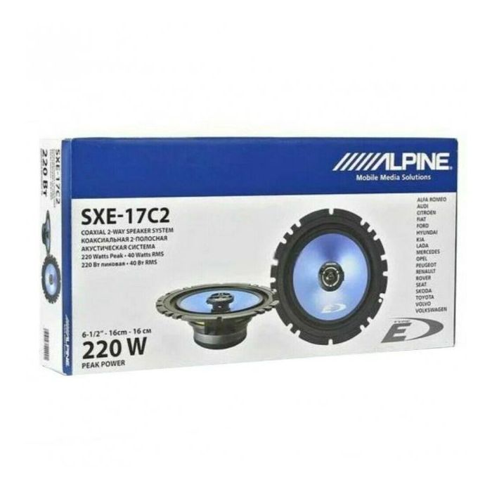 Коаксіальна акустика Alpine SXE-17C2 зображення 8