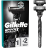 Бритва Gillette Mach3 Charcoal Деревне вугілля З 2 змінними картриджами (8700216074308)