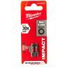 Набор бит Milwaukee SHOCKWAVE, Hex4, 25мм, 2шт (4932430895) изображение 3