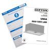 Витяжка кухонна Eleyus UNIA 1200 LED 52 WH зображення 11