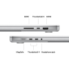 Ноутбук Apple MacBook Pro 16 A2991 M3 Max Silver (MUW73UA/A) изображение 5