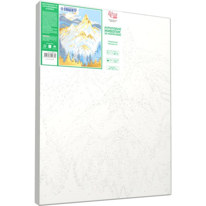 Картина по номерам Rosa Сказочный пейзаж 3 35 х 45 см (4823098529811) изображение 3