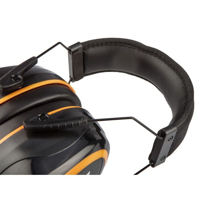 Захисні навушники Neo Tools SNR 30дБ, категорія III, ізолююча піна G-TECH, 0.26кг, чорні (97-563) зображення 6