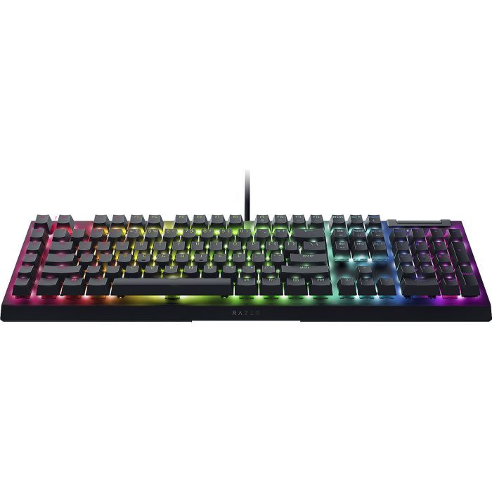 Клавиатура Razer BlackWidow V4 X Green Switch USB RU Black (RZ03-04700800-R3R1) изображение 3