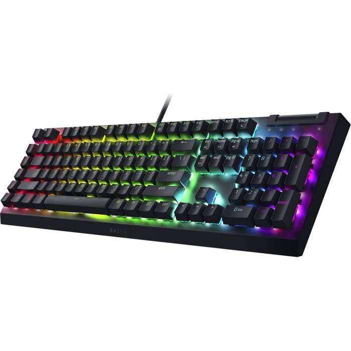 Клавиатура Razer BlackWidow V4 X Green Switch USB RU Black (RZ03-04700800-R3R1) изображение 4