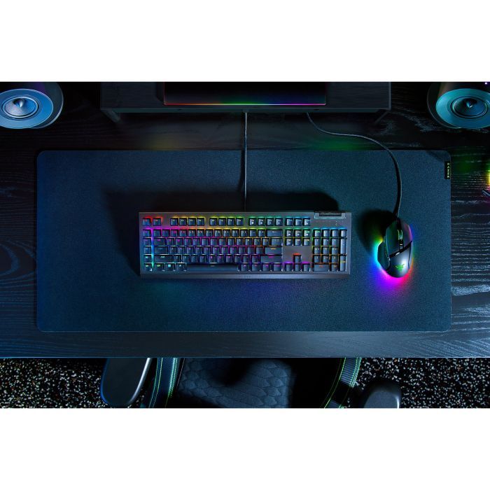 Клавиатура Razer BlackWidow V4 X Green Switch USB RU Black (RZ03-04700800-R3R1) изображение 8