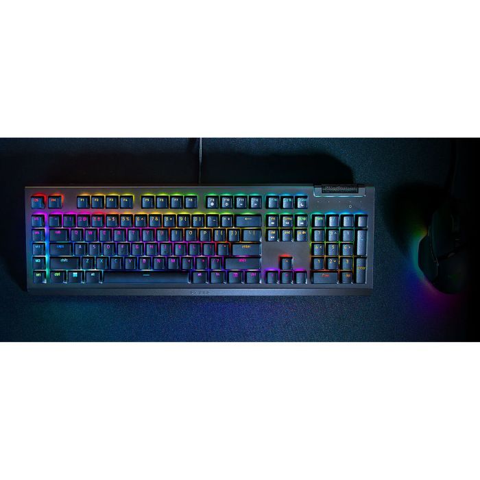 Клавиатура Razer BlackWidow V4 X Green Switch USB RU Black (RZ03-04700800-R3R1) изображение 9
