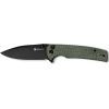Нож Sencut Sachse Blackwash Olive Micarta (S21007-2)