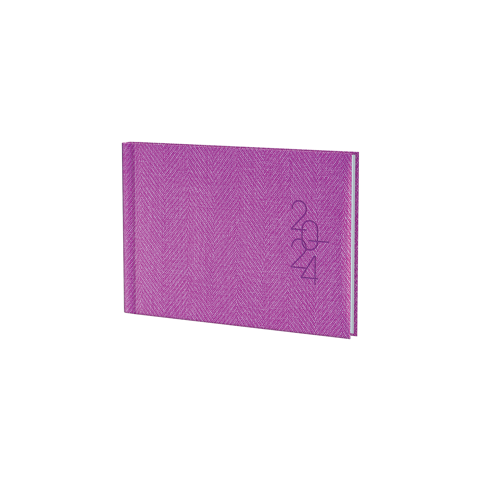 Тижневик Brunnen датований 2024 кишеньковий Tweed Фіолетовий A6 72 аркуші (73-755 32 664) зображення 2