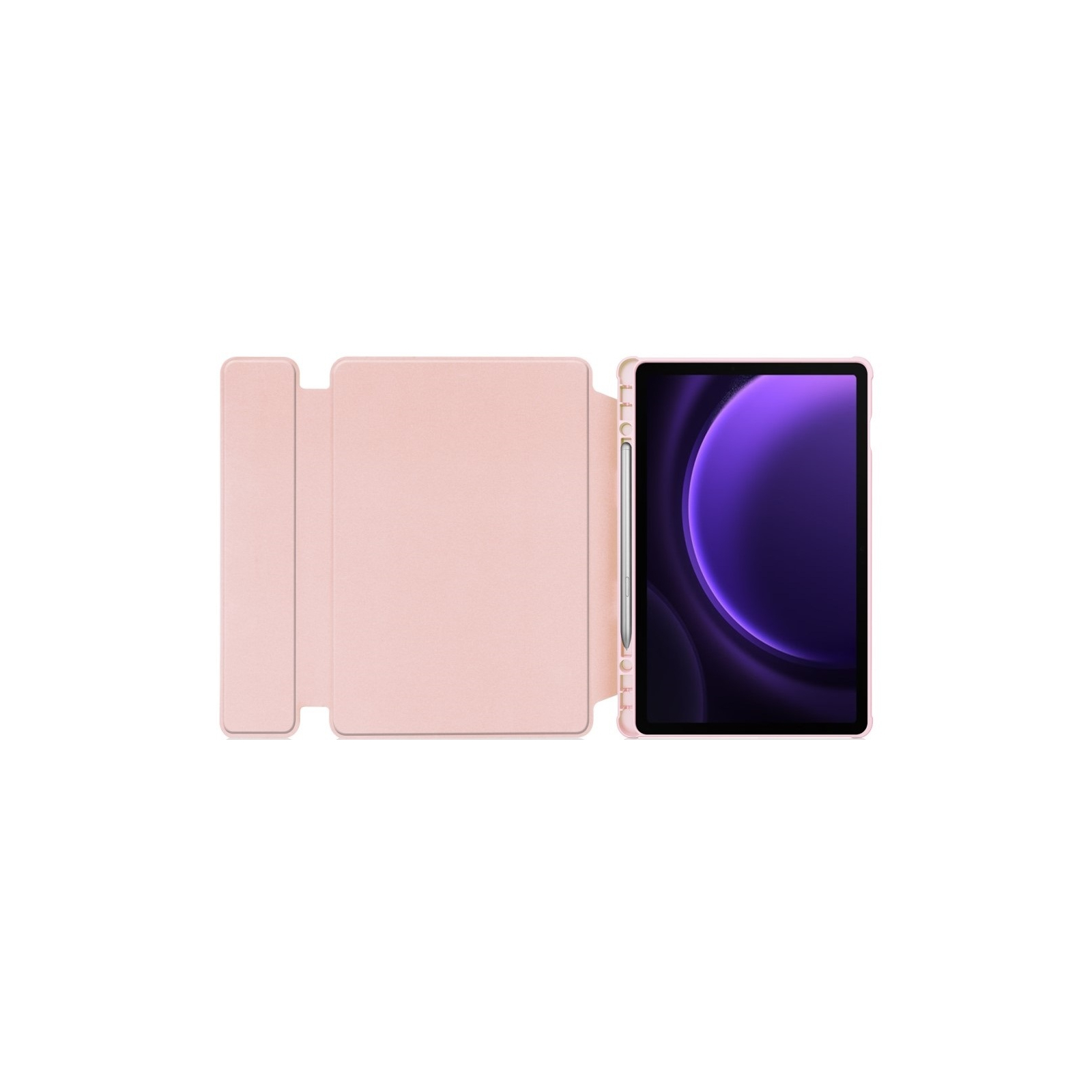 Чохол до планшета BeCover 360° Rotatable Samsung Tab S9 Plus (SM-X810/SM-X816)/S9 FE Plus (SM-X610/SM-X616) 12.4" Purple (710403) зображення 4