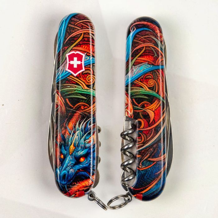 Ніж Victorinox Climber Zodiac Сапфіровий дракон (1.3703_Z3260p) зображення 12