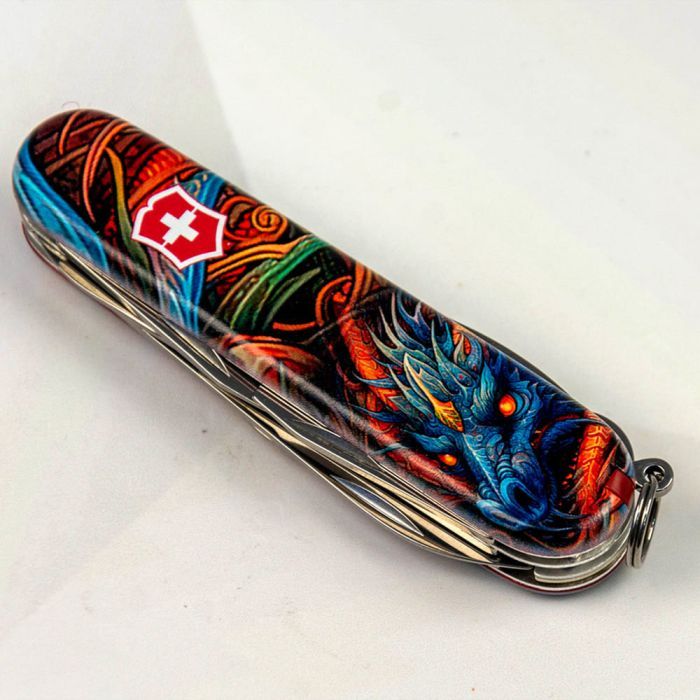 Ніж Victorinox Climber Zodiac Сапфіровий дракон (1.3703_Z3260p) зображення 2