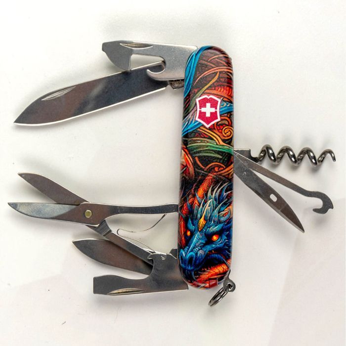 Ніж Victorinox Climber Zodiac Сапфіровий дракон (1.3703_Z3260p) зображення 3