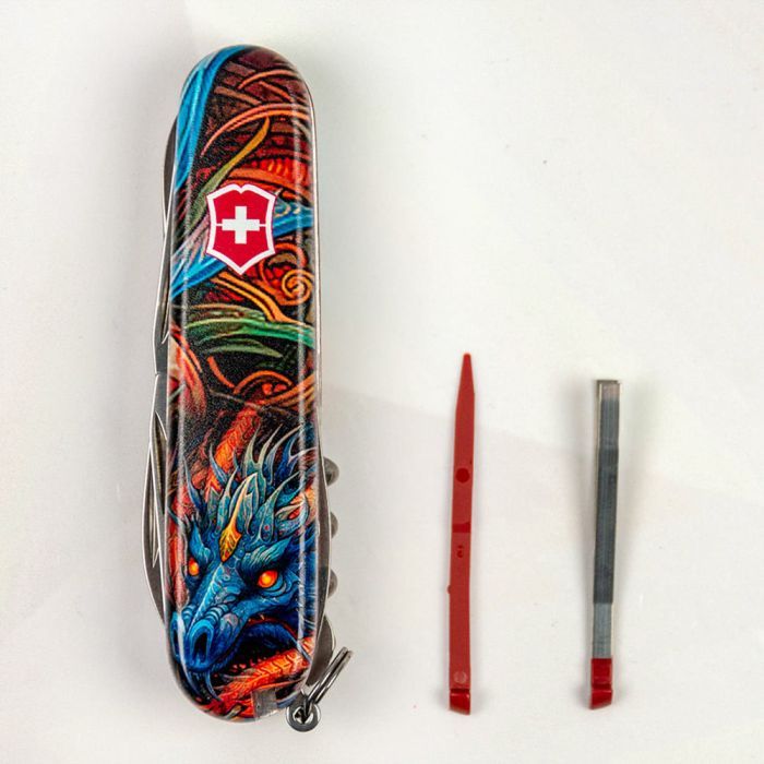 Ніж Victorinox Climber Zodiac Сапфіровий дракон (1.3703_Z3260p) зображення 4
