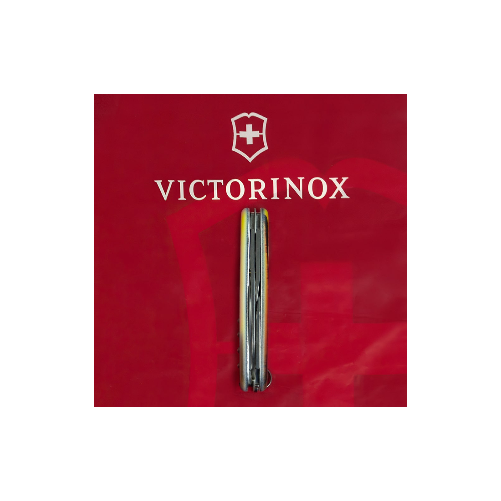 Нож Victorinox Spartan Army 91 мм Літак + Емблема ПС ЗСУ (1.3603.3_W3040p) изображение 7