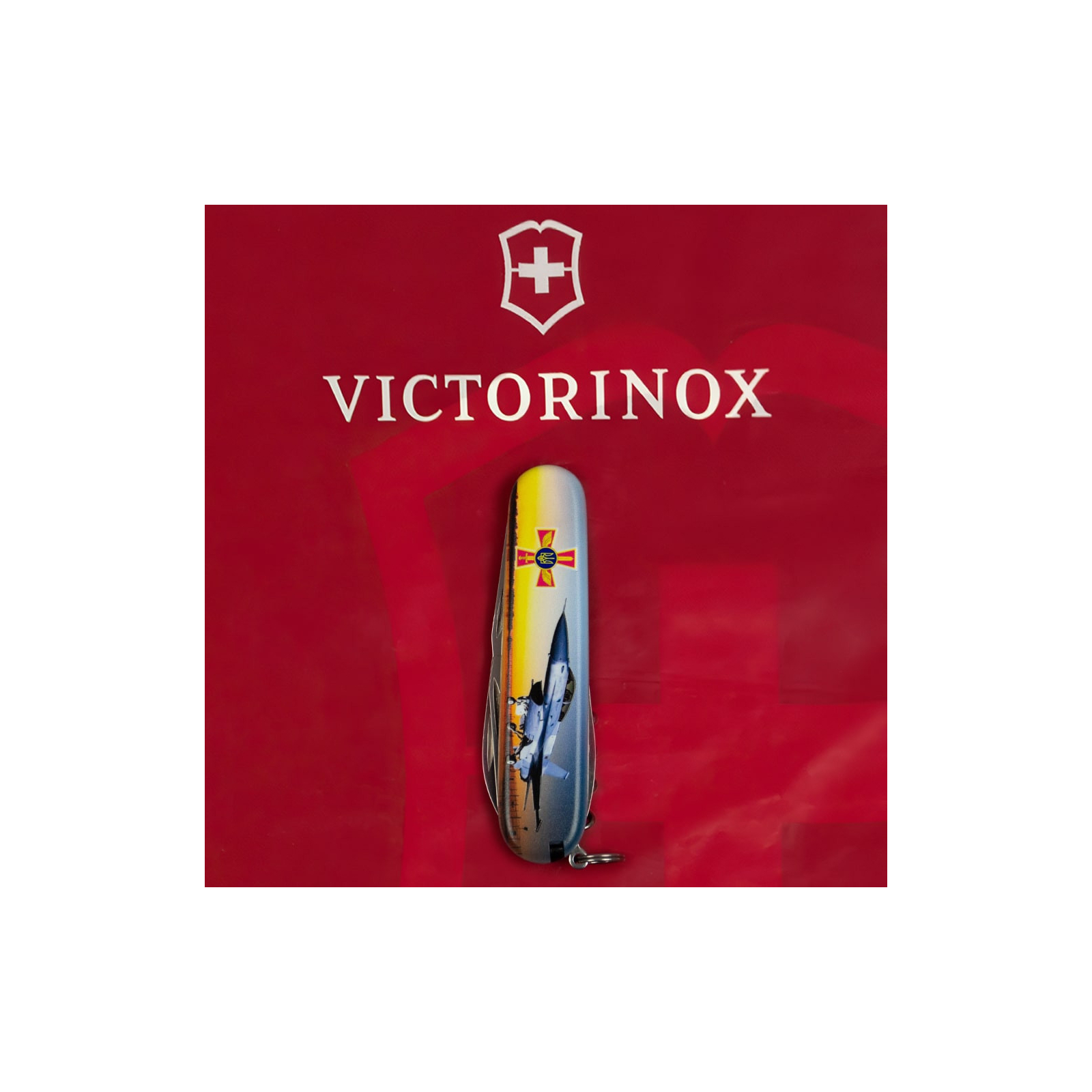 Нож Victorinox Spartan Army Black "Емблема ЗСУ + Напис ЗСУ" (1.3603.3_W1011u) изображение 9