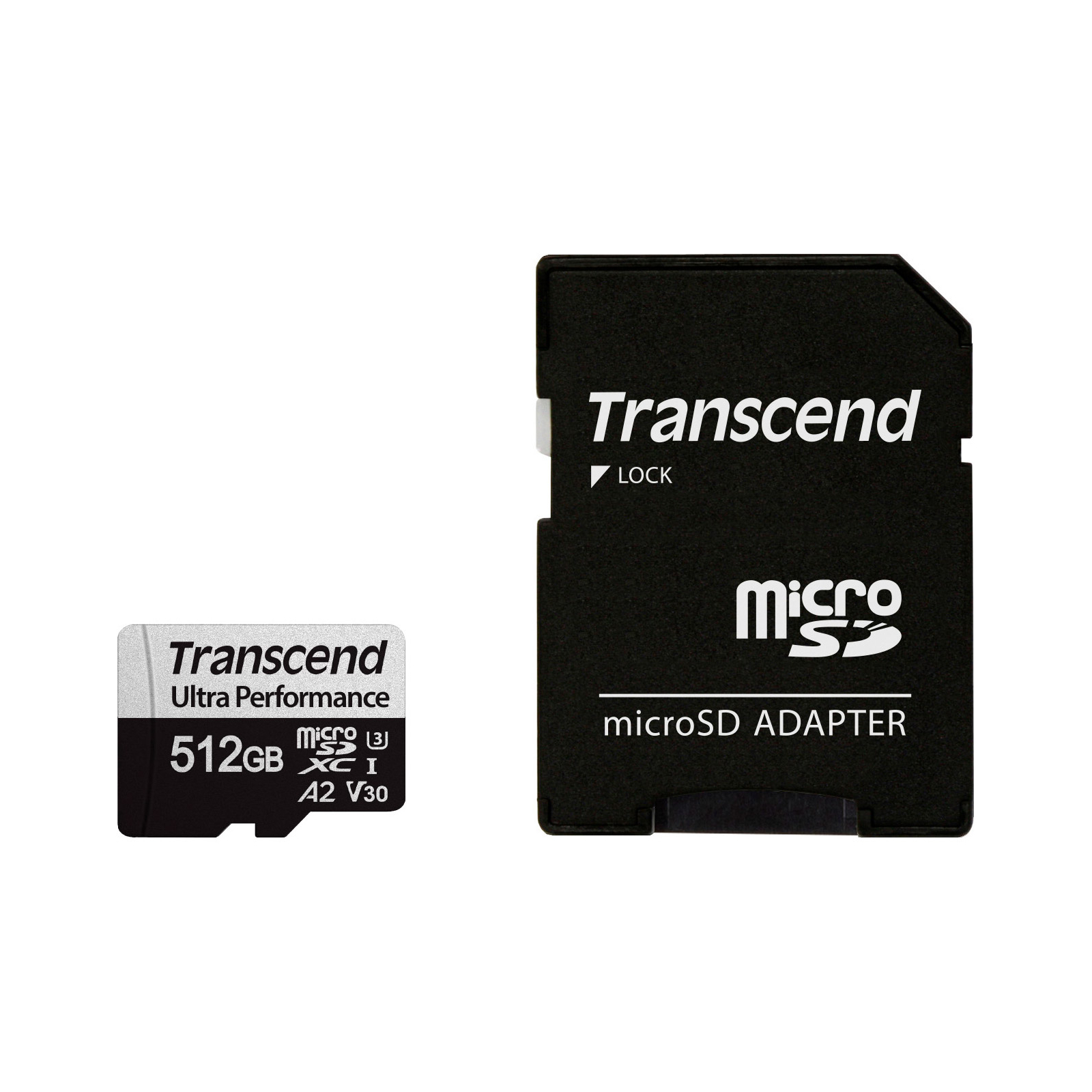 Карта пам'яті Transcend 512GB microSDXC class 10 UHS-I U3 A2 (TS512GUSD340S)