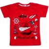 Футболка дитяча Haknur з морською тематикою (00975-98B-red)