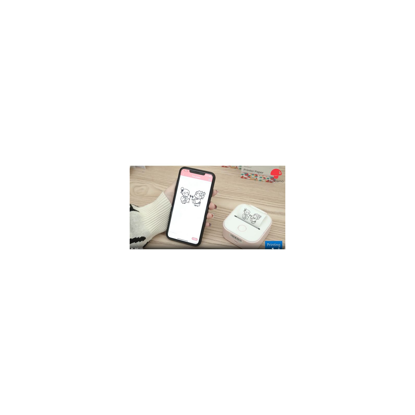 Принтер чеків UKRMARK P02WT Bluetooth, білий (900887) зображення 3