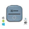 Принтер чеков UKRMARK P02BL Bluetooth, голубой (900936)