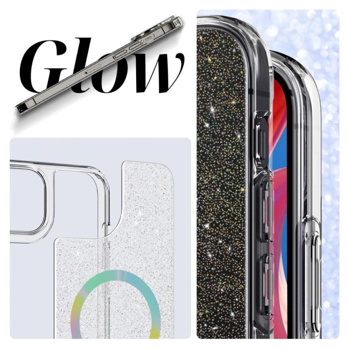 Чехол для мобильного телефона Armorstandart Glow Magsafe Apple iPhone 14 Plus Transparent (ARM69723) изображение 5