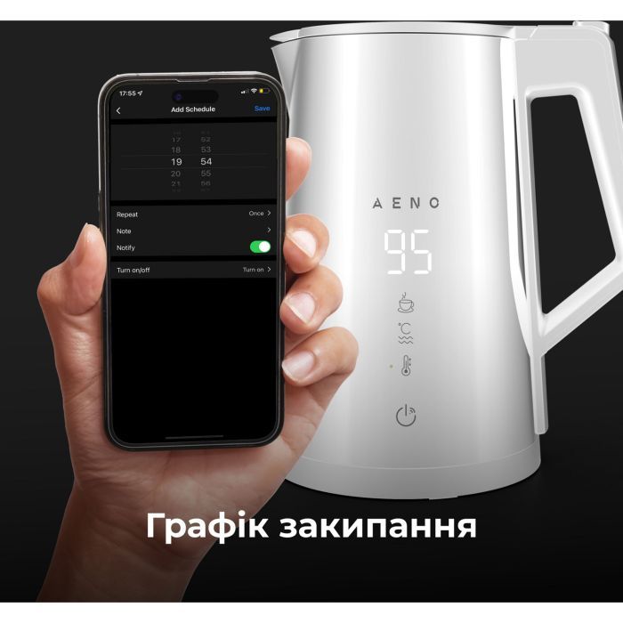 Электрочайник AENO AEK0008S изображение 8