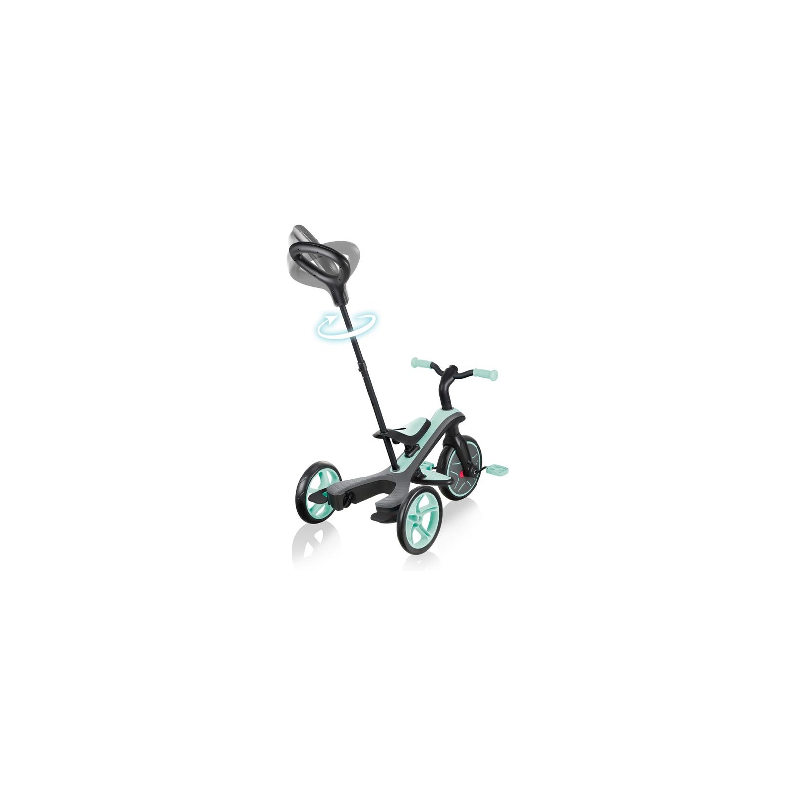 Дитячий велосипед Globber 4 в 1 Explorer Trike Teal Turquoise (632-105-3) зображення 3