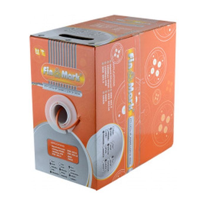 Кабель сетевой FinMark UTP 305м CAT5e 4P 24AWG LSZH Or Pull Box (259398) изображение 2