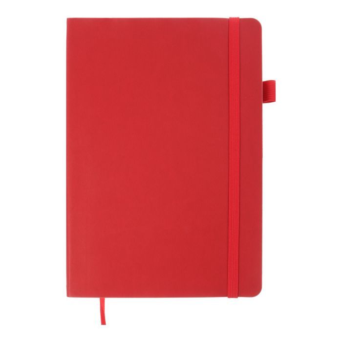 Книга записная Buromax Brief Logo2U 96 листов А5 в клетку синий (BM.295104-02)