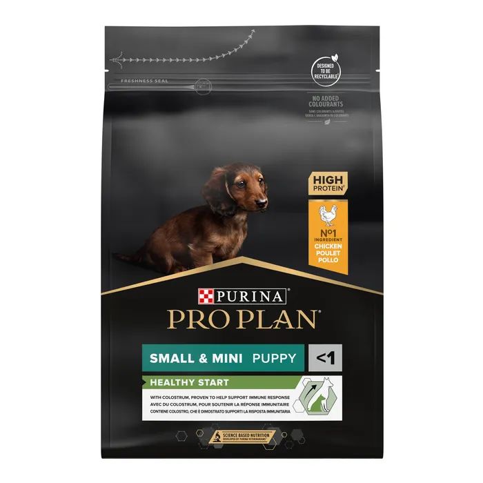 Сухий корм для собак Purina Pro Plan Dog Small&Mini Puppy з куркою і рисом 3 кг (7613035114340)