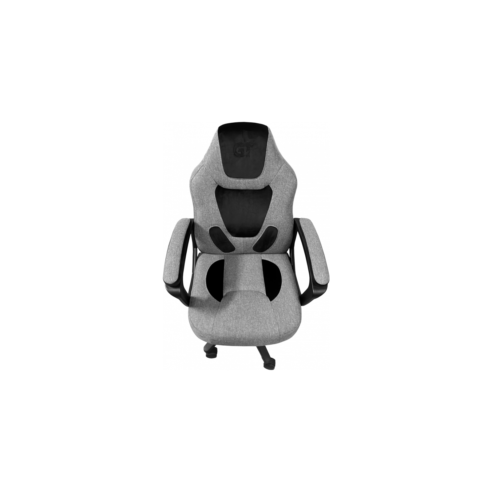 Крісло ігрове GT Racer X-1414 Gray/Black Suede (X-1414 Fabric Gray/Black Suede) зображення 5