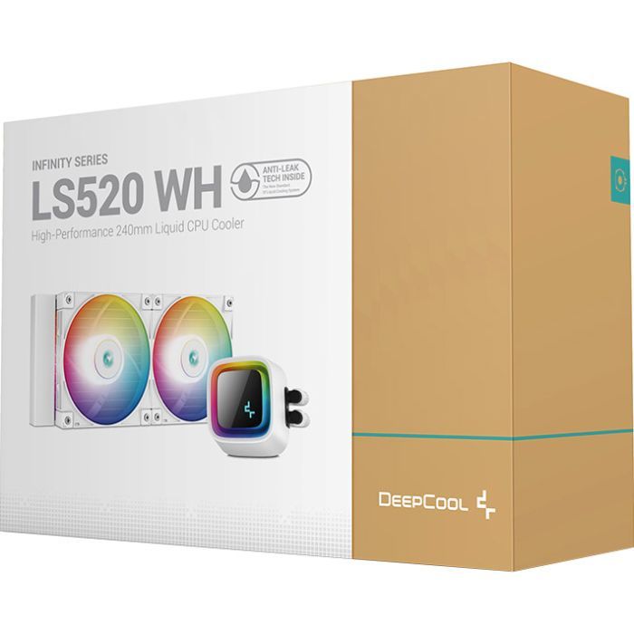 Система жидкостного охлаждения Deepcool LS520 White изображение 6
