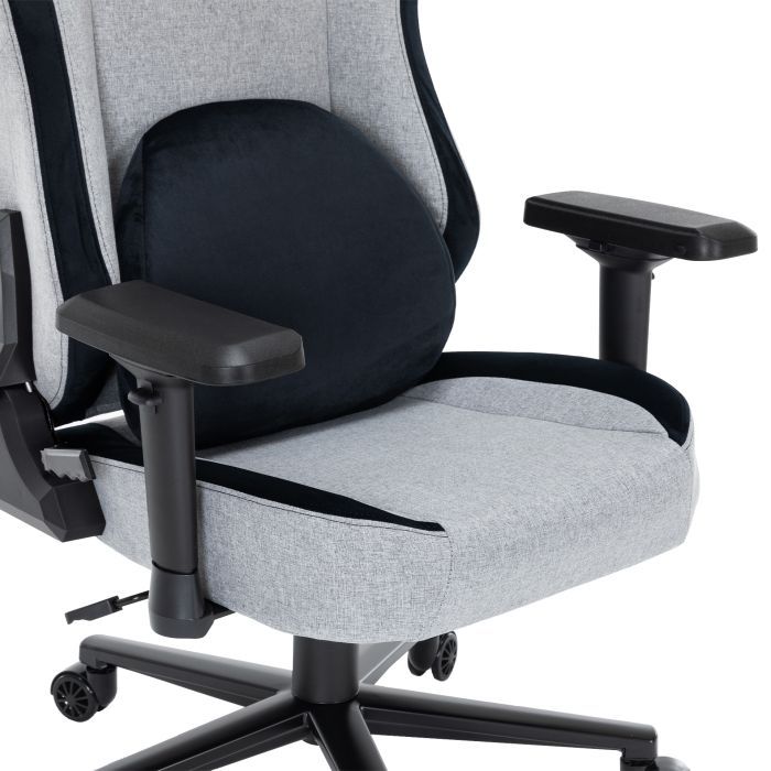 Кресло игровое GamePro GC715LG Linen fabric Light grey (GC715LG) изображение 8
