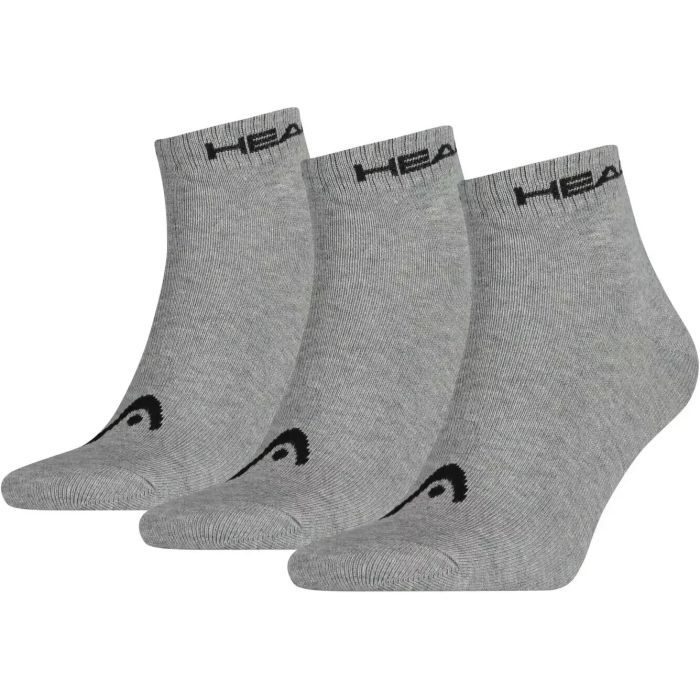 Носки Head Quarter 3P Unisex 761011001-400 3 пари Сірий 35-38 (8718824272672)