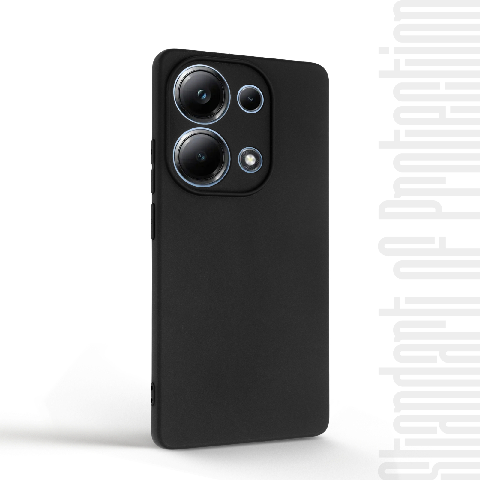 Чехол для мобильного телефона Armorstandart Matte Slim Fit Xiaomi Poco M6 Pro 4G Camera cover Black (ARM74146) изображение 2